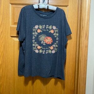 Lucky Brand Charcoal Heather T-Shirt